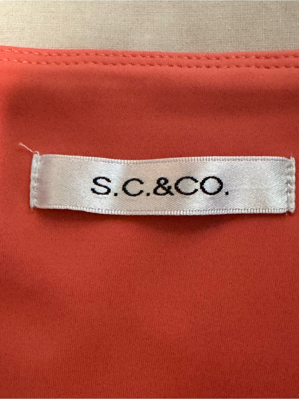 S.C. & Co. Pink Coral Patterned Skort Size Large - Picture 3 of 10